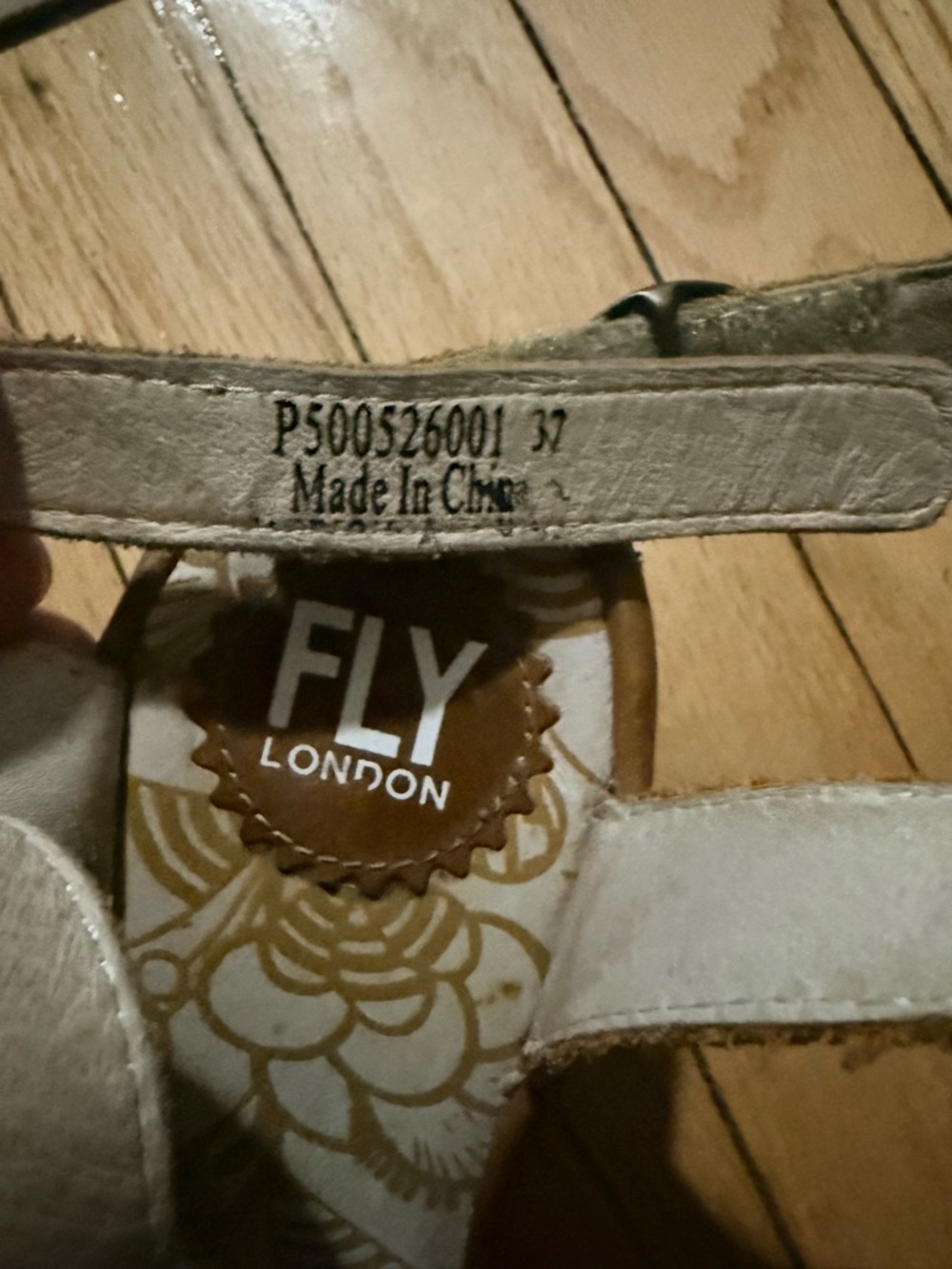 Fly London Women's Tan/Brown Leather Open-Toe Sandals - Picture 5 of 5